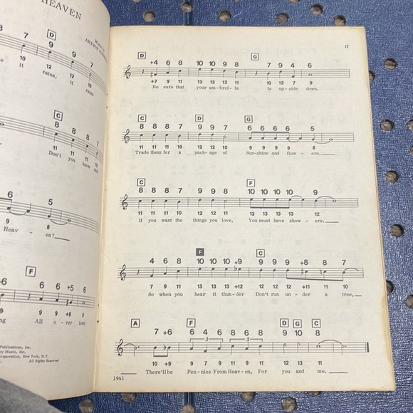 1975 organ sheet music 27 Nostalgic favorites - Picture 11 of 11